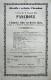Chrudim, Divadelní ochotníci, Pašerové - plakát, 1858