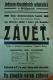Bříšťany, Hasiči, Závěť - plakát, 1929