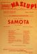 Praha-Nové Město, ZK ROH LD - Divadlo Na Slupi, Samota - plakát, 1952