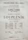 Praha, Propagační tvorba, K. Čapek: Loupežník, programový plakátek, režie Ferd. Čulík, 1951