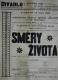 Praha-Vinohrady, První ochotnický a zábavní spolek Vavřín, Směry života - plakát, 1902
