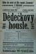 Ostroměř, Komenský, Dědečkovy housle - plakát, 1922