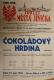 Přerov, Tyl, Čokoládový hrdina - plakát, 1958