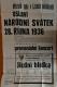 Lázně Bělohrad, Raisovo ochotnické divadlo, Jízdní hlídka - plakát, 1936