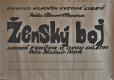 Vysoká Libeň, Divadlo mladých, Ženský boj - plakát, 1971