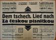 Hořice, MNS, Bašnice, MNS, Hořice, Žákovská scéna, Za českou písničkou - plakát, 1942