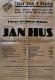 Polička, Ochotníci, Jan Hus - plakát, 1948