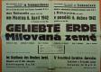 Třebnouševes, Komenský, Milovaná země - plakát, 1942