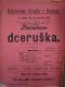 Radim, Spolek divadelních ochotníků, Ptáčníkova dceruška - plakát, 1896