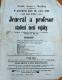 Chrudim, Divadelní ochotníci, Jenerál a profesor - plakát, 1869