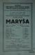 Praha-Žižkov, Scéna Městského osvětového sboru, Maryša - plakát, 1933