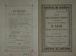Praha,ÚMDOČ., IV. sjezd divadelních ochotníků českoslovanských - program, pořad slavnostního večera,  1890