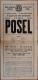 Jičín, Intimní scéna, Posel - plakát, 1921