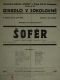 Praha-Strašnice, Sokol Studio D.A., Šofér - plakát, 1929