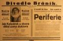 Praha-Braník, SDO, Jak Kašpárek u dvora dělal pana doktora - Periferie  - plakát, 1931