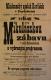 Pardubice, Havlíček, Mikulášká zábava - plakát, 1897
