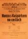 Praha-Nové Město, Divadlo Na Slupi, Honza s Kašpárkem na cestách - plakát, 1942