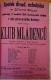 Nová Paka, SDO, Klub mládenců - plakát, 1899