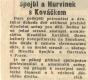 Praha, Kováček, družba s Divadlem Spejbla a Hurvínka, novinový článek, 1974