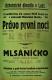 Luže, Jaroslav, Právo první noci - Mlsáníčko - plakát, 1925