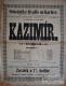 Litomyšl, JDO, Kazimír, plakát, 1874