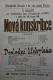 Polička, Ochotníci, Nová konskribce - Poslední mohykán - plakát, 1881
