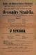 Pardubice, Pernštýn a Ludmila, Alessandro Stradella - V studni - plakát, 1882