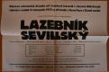 Lázně Bělohrad, Raisovo ochotnické divadlo, Lazebník sevillský - plakát, 1955
