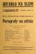 Praha-Nové Město, Divadlo Na Slupi, Paragrafy na střeše - plakát, 1934