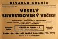 Praha-Braník, SDO, Velký silvestrovský večer - plakát, 1932