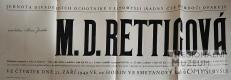 Litomyšl, JDO, M. D. Rettigová - plakát, 1949