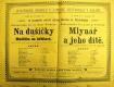 Kolín, Tyl, Na dušičky aneb Modlitba na hřbitově - Mlynář a jeho dítě - plakát, 1893