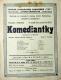 Praha-Bohnice, Tyl, Komediantky - plakát,1925