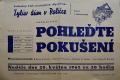 Polička, DS JKP Vysočina, Pohleďte, pokušení - plakát, 1962