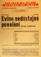 Praha-Nové Město, Divadlo Na Slupi, Evino nedůstojné povolání - plakát, 1937