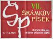 Písek, Šrámkův Písek, plakát, 1964