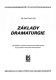 Obálka publikace: CÍSAŘ, Jan: Základy dramaturgie