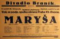 Praha-Podolí, Vzájemně se podporující spolek občanů, Maryša - plakát, 1931