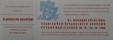 Hradec Králové, Krajské kulturní středisko, Impuls, Vysoké nad Jizerou, NP Krakonošův divadelní podzim, 1980