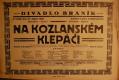 Praha-Braník, Divadlo Braník, Na Kozlanském klepáči - plakát, 1928
