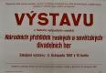 Hradec Králové, Krajské kulturní středisko, Impuls, Svitavy, Národní přehlídka ruských a sovětských divadelních her, 1987