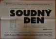 Nová Paka, SČSP, Soudný den - plakát, 1960
