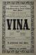 Praha-Žižkov, Dělnické divadlo Osvěta, Vina - plakát, 1901