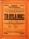 Chrudim, Prahnízdo kosů, To byla noc - plakát, 1925