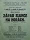 Polička, Ochotníci, Západ slunce na horách - plakát, 1923