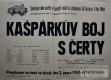 Vysoké Mýto, Karosa, Kašpárkův boj s čerty - plakát, 1955
