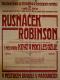 Pardubice-Skřivánek, Sdružené školy, Rusňáček Robinson - plakát, 1927