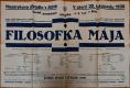 Jičín, Tyl, Filosofka Mája - plakát, 1928