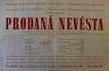 Pardubice, Ludmila, Prodaná nevěsta - plakát, 1950
