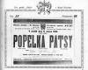 Mladá Boleslav, Kolár - plakáty 1913-1935, Popelka Patsy, 1930
